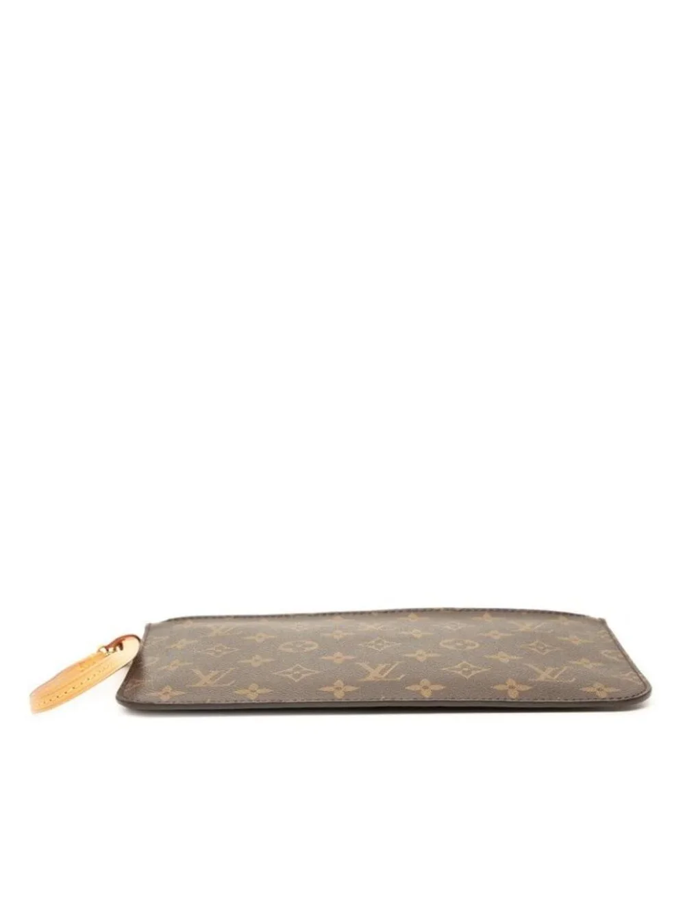 Louis Vuitton Pouch Brown Leather